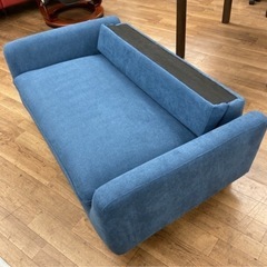 NITORI ニトリ カジュアルソファ　ブルー USED 綺麗の画像