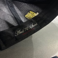 AND SUNS アンドサンズ メッシュキャップ ブラックの画像