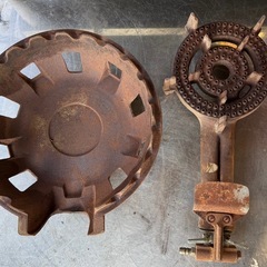 未確認　業務用 鋳物コンロ ガスコンロ　厨房機器　アウトドア　タチバナ製作所？の画像