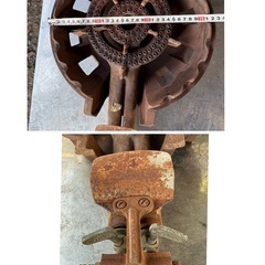 未確認　業務用 鋳物コンロ ガスコンロ　厨房機器　アウトドア　タチバナ製作所？の画像