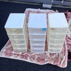 早い者勝ち　汚れ有ります　小物入れ収納ケースまとめ売りの画像