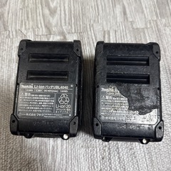 マキタ／makita 40vバッテリーBL4040 2個セットの画像