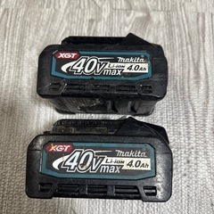 マキタ／makita 40vバッテリーBL4040 2個セットの画像