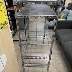 J3394　【リユースのサカイ柏店】　3段メタルラック　収納棚　の画像