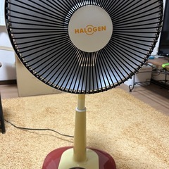 ハロゲンヒーター　首振り　伸縮の画像