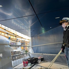 建築金物取付作業の画像