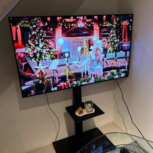 【取引決定】LG(有機EL)TV48インチ/壁寄せスタンドセット