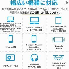 急速充電モバイルバッテリー の画像