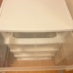無料　プラスチック引き出し 衣類収納ケースの画像
