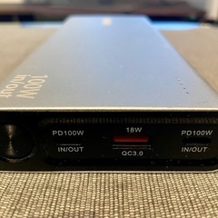 急速充電モバイルバッテリー の画像