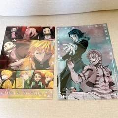 鬼滅の刃 クリアファイルなどセットの画像