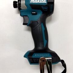 美品 マキタ 充電式インパクトドライバ TD173DRGX ブルー 18V 6.0Ah バッテリ2個 充電器 makita 電動工具 札幌市 中央区 南12条の画像