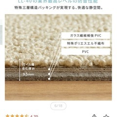 洗えるカーペット　　　１枚〜の画像