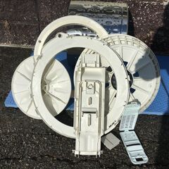 洗濯機の分解クリーニング行っています！配送設置込み　2019年製日立5.0K 洗濯機スリムタイプ分解クリーニング済み！！の画像