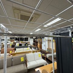 J3395　【リユースのサカイ柏店】　ハンガーラック　キャスター付　ホワイトの画像