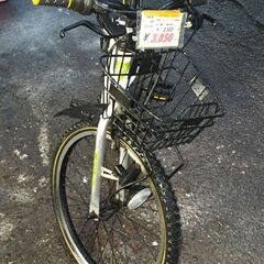 リサイクルショップどりーむ鹿大前店　No.584　自転車　２２インチ　マウンテンバイク　お子様用　切り替え・ライト付き🎵の画像