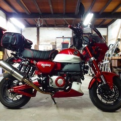 モンキー１２５(JB02) ボアップ181cc ETC付き　高速ok 軽自動二輪登録の画像