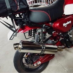 モンキー１２５(JB02) ボアップ181cc ETC付き　高速ok 軽自動二輪登録の画像