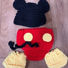 未使用　ミッキーマウス コスチューム ベビー　新生児〜の画像