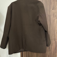 小学生　男子　制服　小学校　橿原市　制服　150B　ブレザー　ブラウンの画像