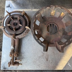 & 未確認　業務用 鋳物コンロ ガスコンロ　厨房機器　アウトドア　タチバナ製作所？の画像