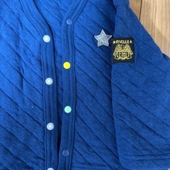 p.velleベビー キルトカーディガン 70-80cmの画像