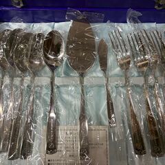 ナカノヒロミチ 18-10クリオール カトラリーセット フォーク スプーン ナイフ 未使用品の画像