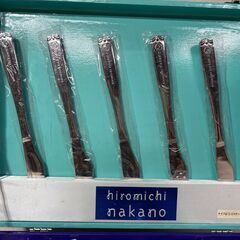 ナカノヒロミチ 18-10クリオール カトラリーセット フォーク スプーン ナイフ 未使用品の画像