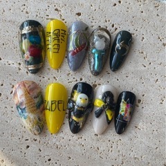 ミセスグリーンアップル ネイルチップ バベルの塔 推し　グッズの画像