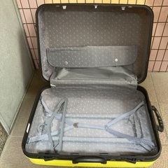 カーボン素材の大型スーツケース75.50.30.センチの画像