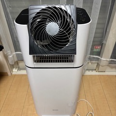 サーキュレーター衣類乾燥除湿機 JD-150-Wの画像