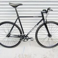 超美車 ROCK BIKES Melancholy ￥124,300- ロックバイクス メランコリー ロックバイク 極細 クロモリ ホリゾンタル シングルスピード ピスト トラックレーサー wコグ フィクスドバイク フラットバー ロードバイクの画像