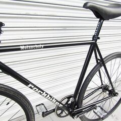 超美車 ROCK BIKES Melancholy ￥124,300- ロックバイクス メランコリー ロックバイク 極細 クロモリ ホリゾンタル シングルスピード ピスト トラックレーサー wコグ フィクスドバイク フラットバー ロードバイクの画像