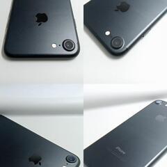 整備済！　iPhone7　A1779　128GB　本体　ブラック 　SIMフリー　120155の画像