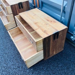 早い者勝ち　古いタンス2ケセットの画像