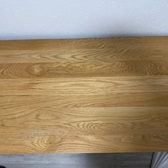 無印良品木製デスクの画像