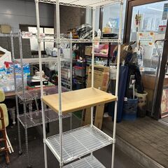 【リサイクルショップどりーむ荒田店】No.5640 メタルラック　おすすめ商品です🎵　美品🎵の画像