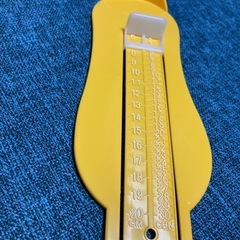 【新品未使用（開封のみ）】フットメジャー｜20cmまで測定｜成長記録の画像