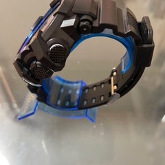 デジタルスポーツ腕時計 ブラック/パープル/ブルー(新品／未使用)の画像