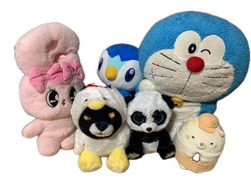  ぬいぐるみ　6体まとめ売り ぬいぐるみ6点まとめて！ (なー) 奥武山公園のおもちゃ《ぬいぐるみ