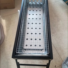 全新未使用 ポータブル炭火バーベキューグリル　炭を引き出して追加できる構造で、美味しさが止まらない！の画像