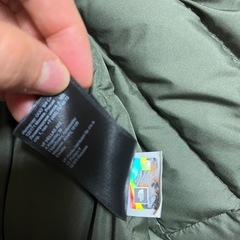 ノースフェイスダウンジャケットの画像