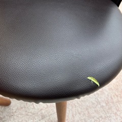 回転ダイニングチェア2脚の画像