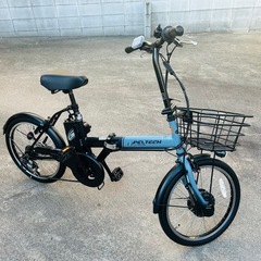 PELTECH電動アシスト自転車の画像