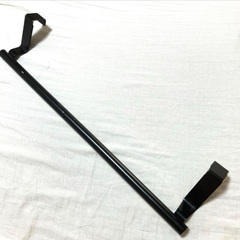 タオルかけ　ブラックの画像