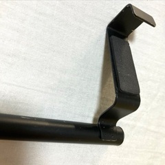 タオルかけ　ブラックの画像