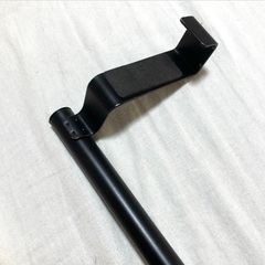 タオルかけ　ブラックの画像