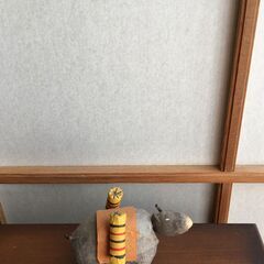 首振り 仙台張子 はりこ（丑・寅） 十二支 干支 縁起物 郷土玩具の画像