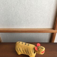 首振り 仙台張子 はりこ（丑・寅） 十二支 干支 縁起物 郷土玩具の画像