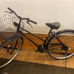 年末セール！防犯登録無料！27インチ　シティサイクル　シングルギアの画像